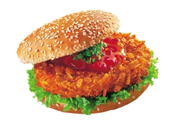 Kycklingburgare Crunchy 90g