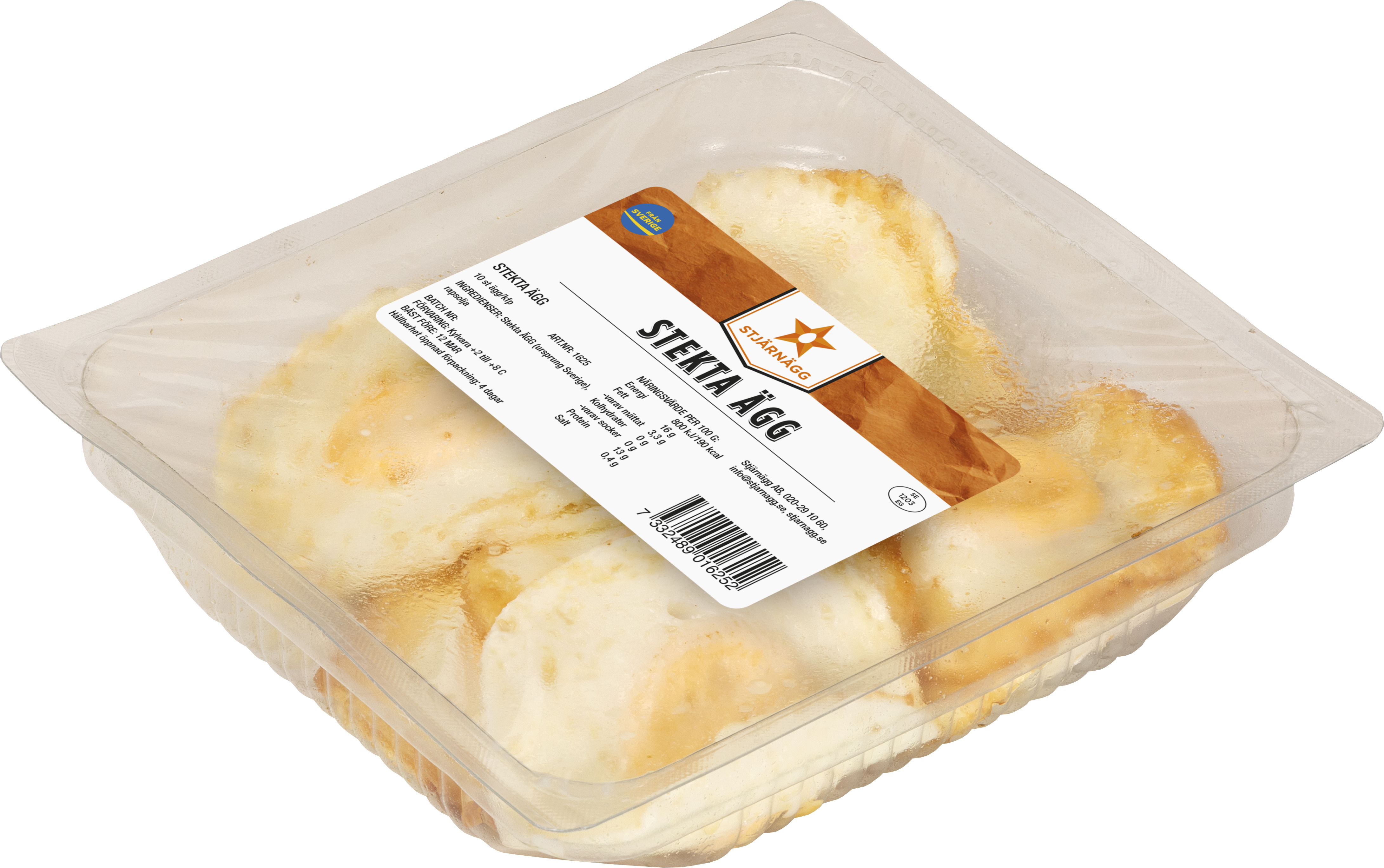 Stekta Ägg 10-pack