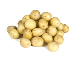 Kulpotatis Tvättad